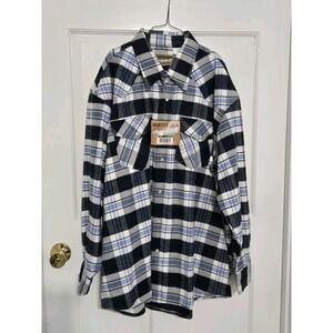 Winter Run extra heavy weight flannel button up‎ shirt Mens XL NWT W20